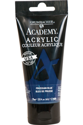 Grumbacher® Academy® Acrylic Blue Color Family
