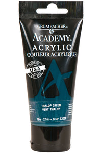 Grumbacher® Academy® Acrylic Green Color Family