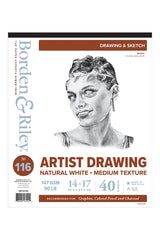 116 Artist Drawing, 14x17 Drawing Pad