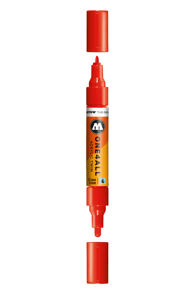 Acrylic Twin Traffic Red Marker