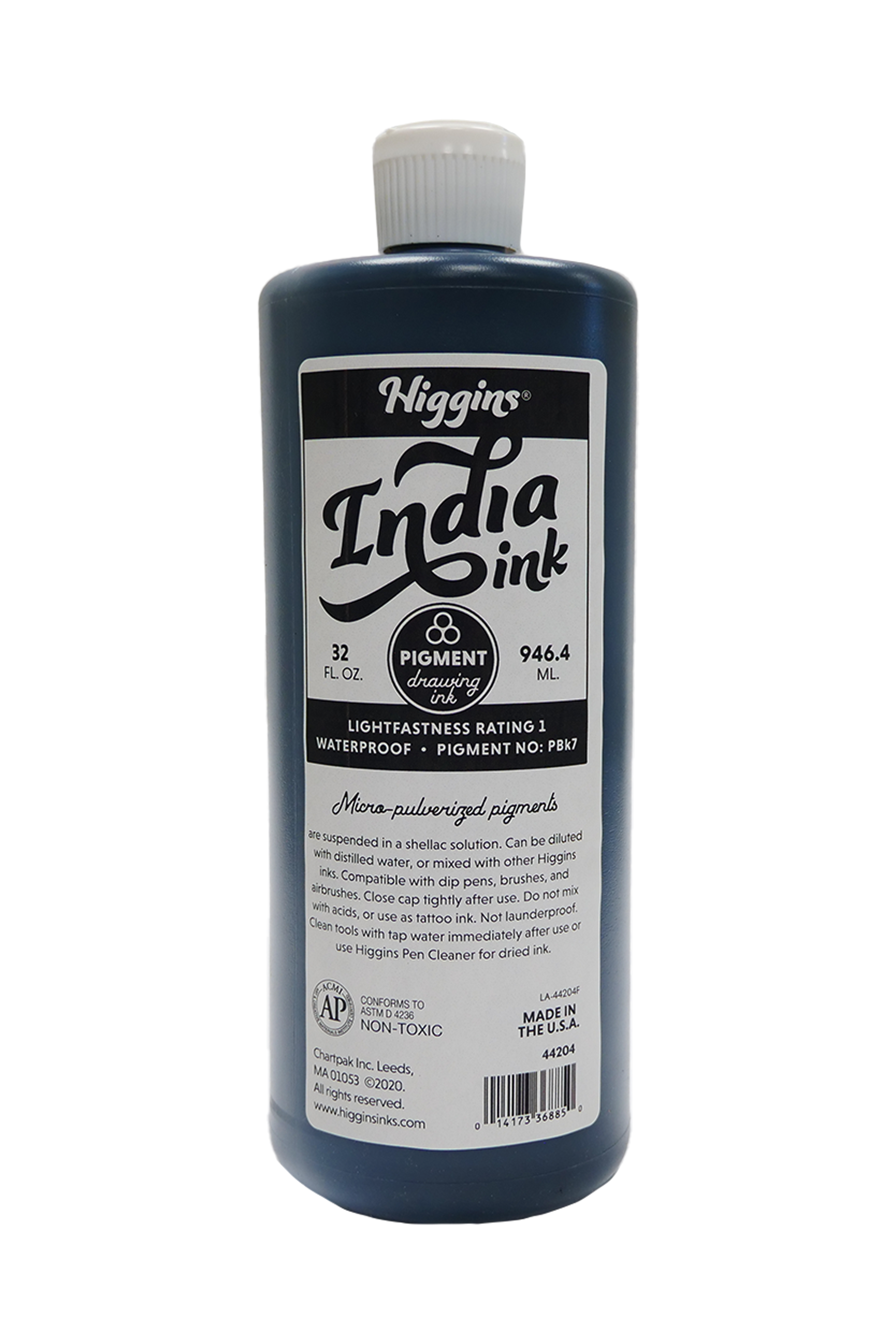 Higgins Black India Ink, 32 oz