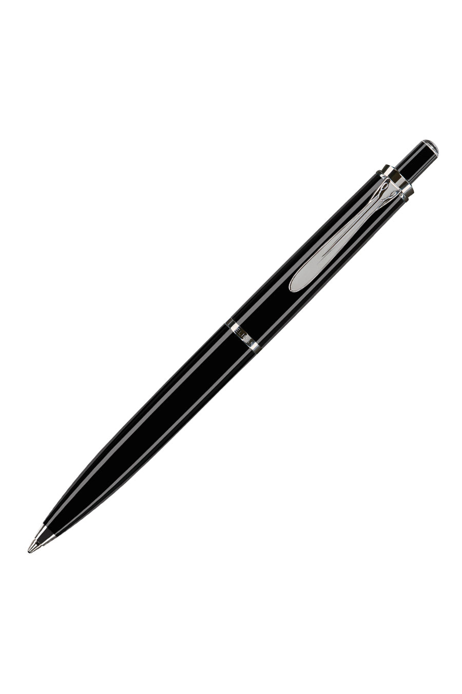 K205 Black Ballpoint Pen In Silver Gift Box
