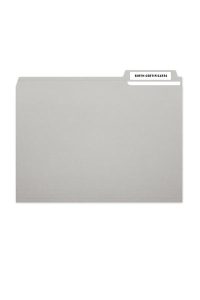 Laser/Ink Jet White File Folder Labels, 2/3" x 3-7/16", 30/Sheet, 750 Labels/Pk