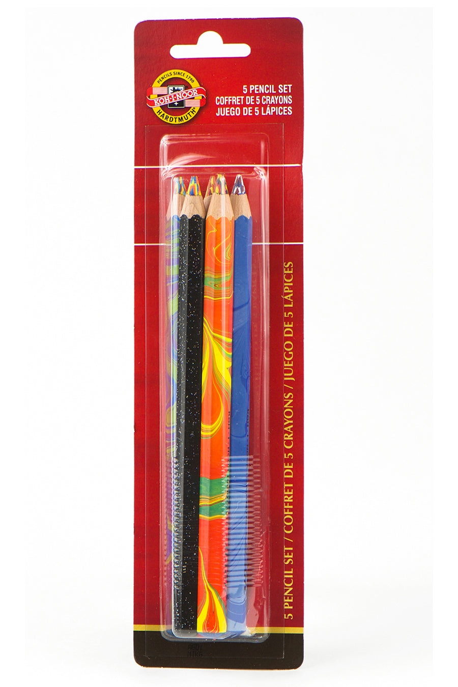 Crayon de couleur géant à mine multicolore Koh-I-Noor Magic 3405 Neon  Original Fire Tropical America Multi Color -  Canada