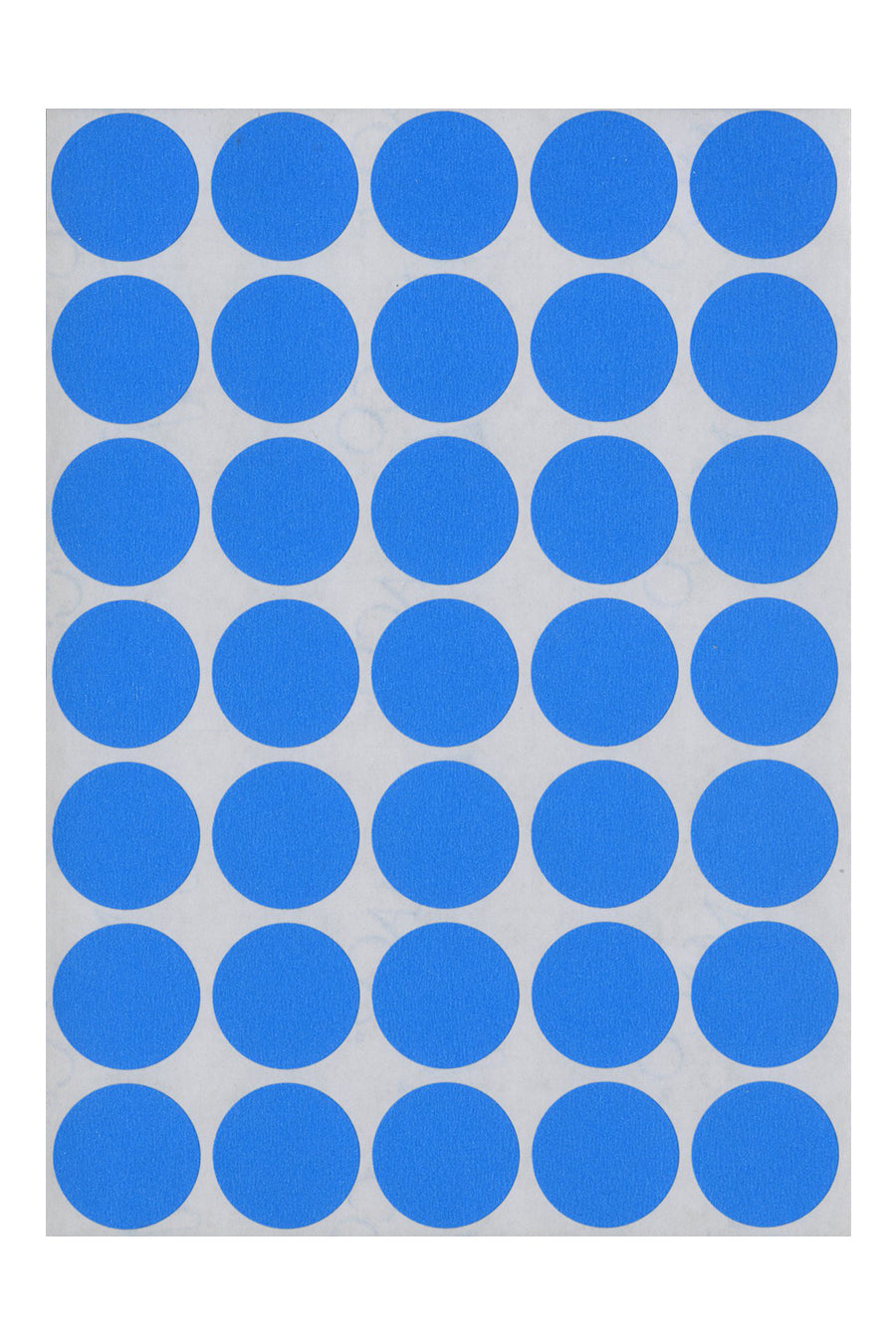3/4" Dia. Color Coding Labels, Light Blue, 1000/Bx
