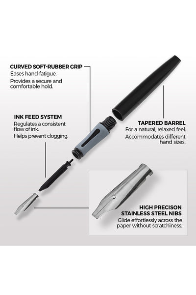 Zieler® Complete Calligraphy Pen Set, 17-Pieces