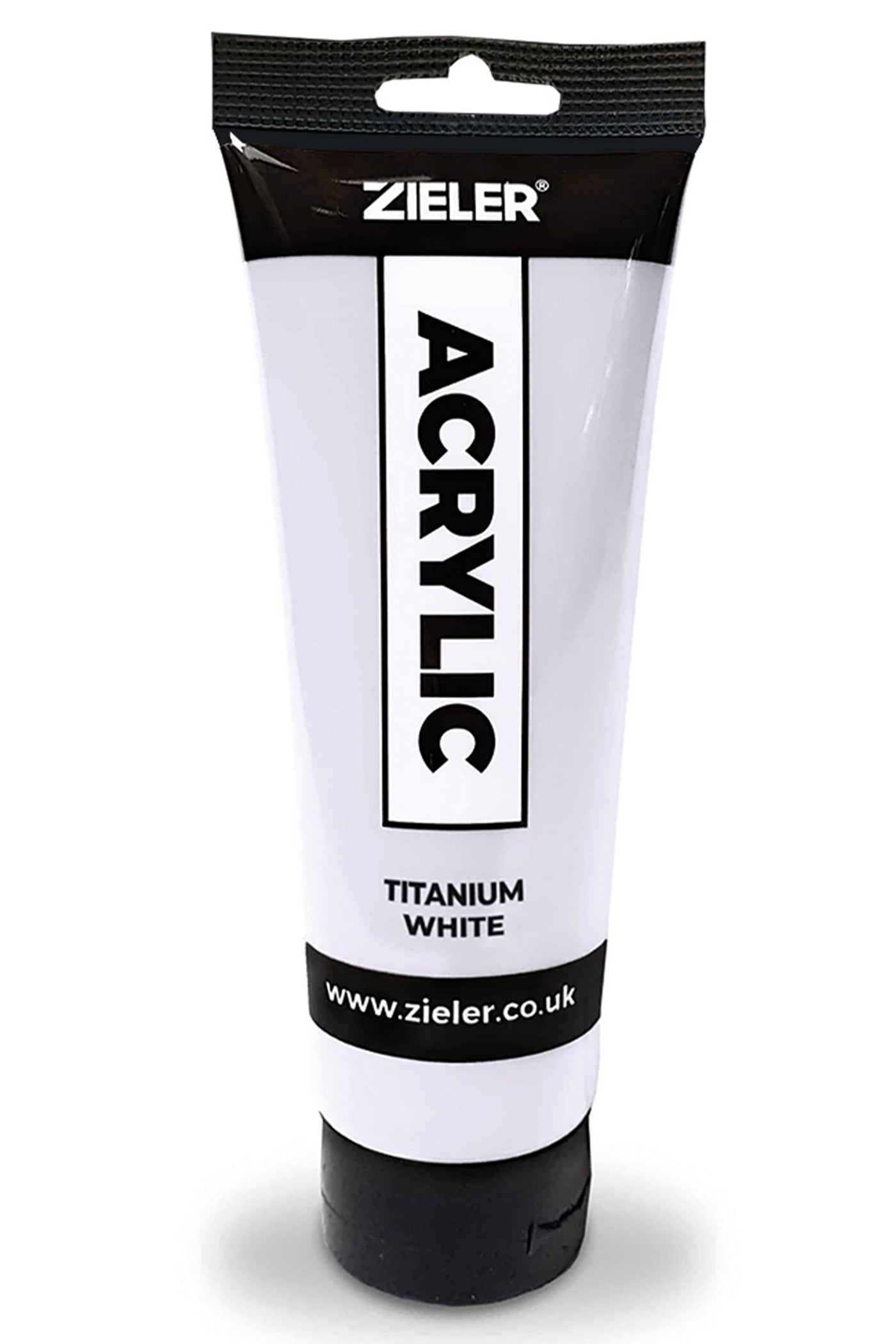 Zieler® Titanium White Acrylic Paint, 250ml