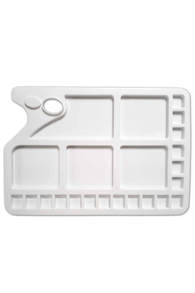 Zieler® Large White Palette Sturdy Plastic 23 Well