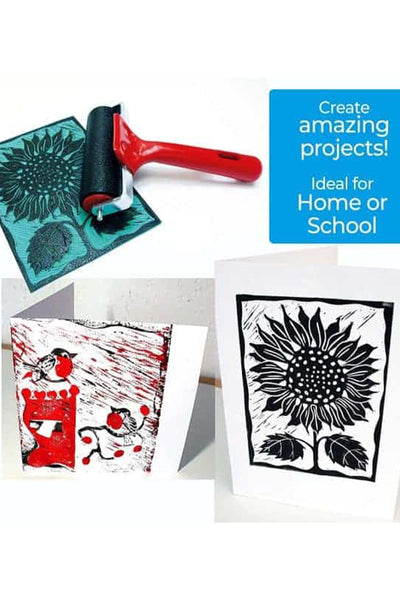 Zieler® Introductory Lino Cutting & Printing Set