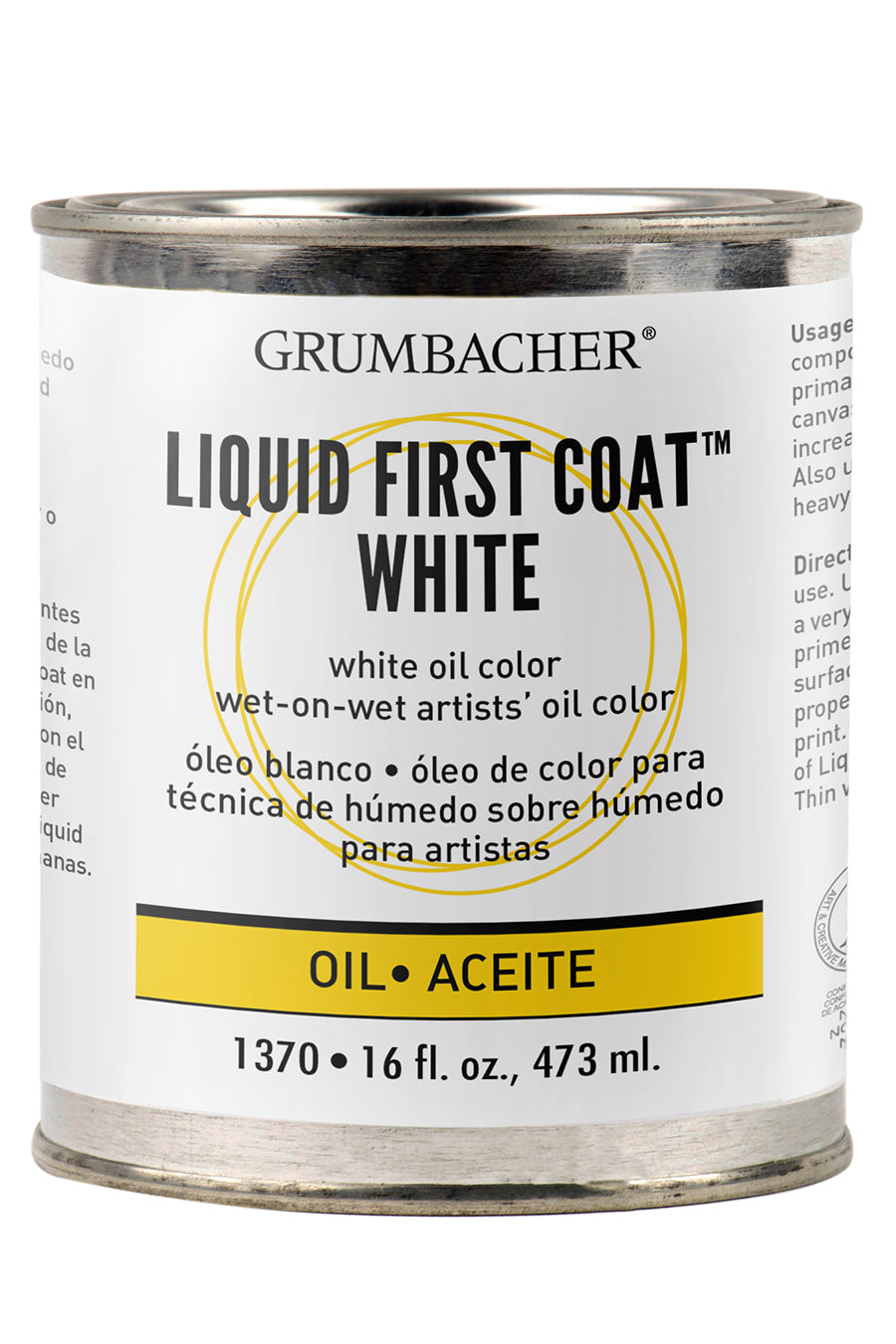 Liquid First Coat White, 16 fl. oz.
