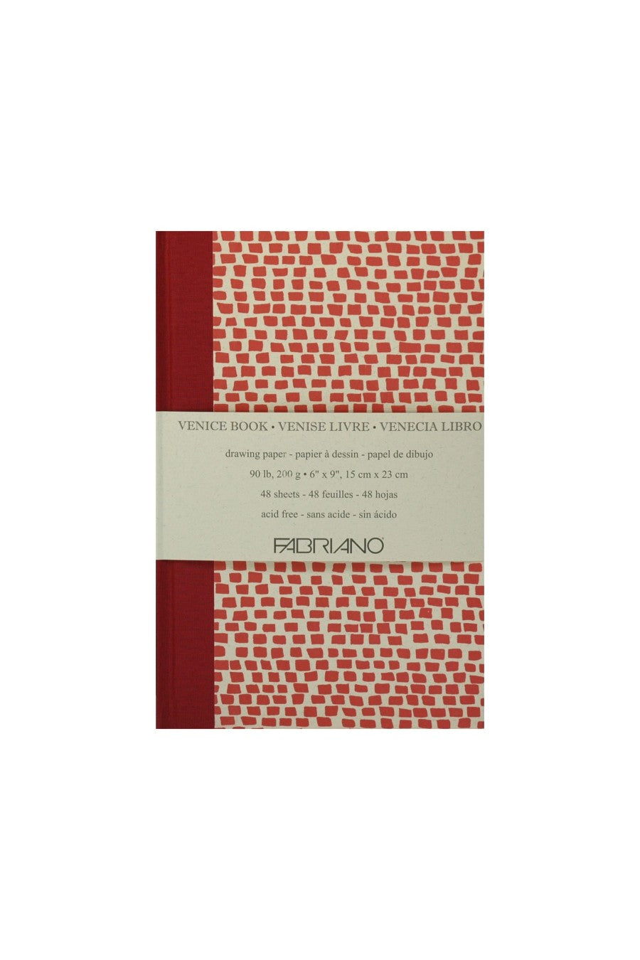 Fabriano Venezia Book, 200 gsm, 48 Sheets 6" x 9"