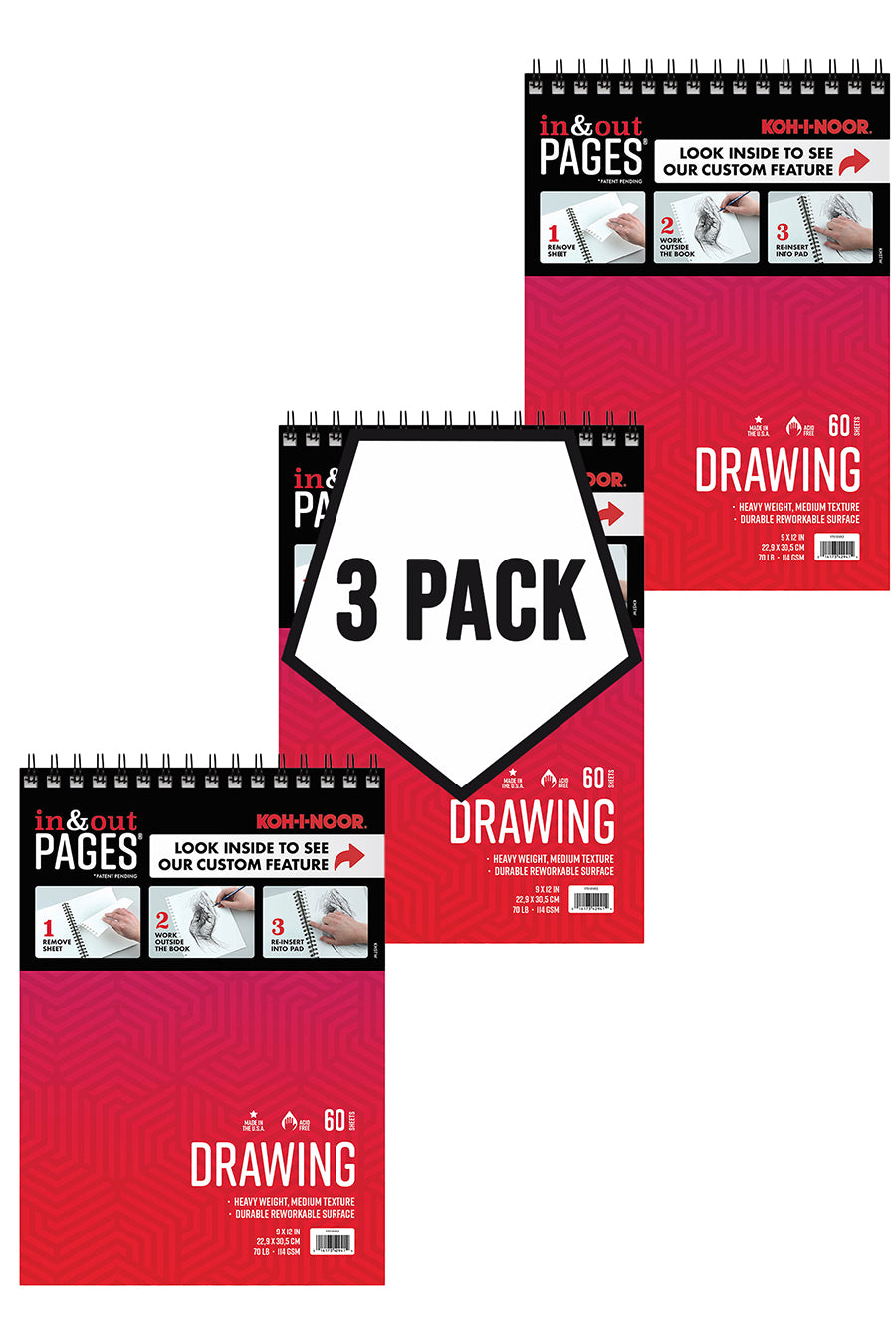 Koh-I-Noor® Drawing Paper, Packs