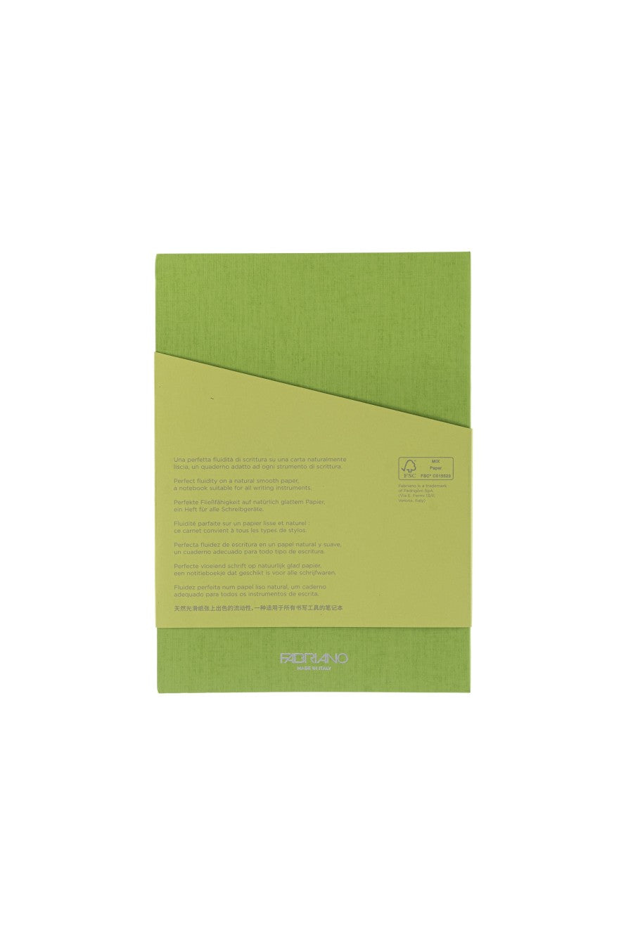 Fabriano Ecoqua Plus Perfect-Bound Notebook, 5.8 in x 8.3 in, A5 Dotted