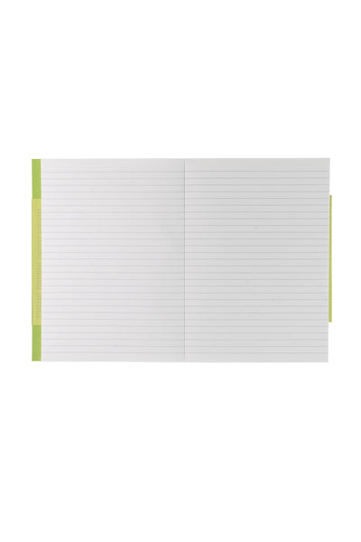 Fabriano Ecoqua Plus Perfect-Bound Notebook, 5.8 in x 8.3 in, A5 Dotted