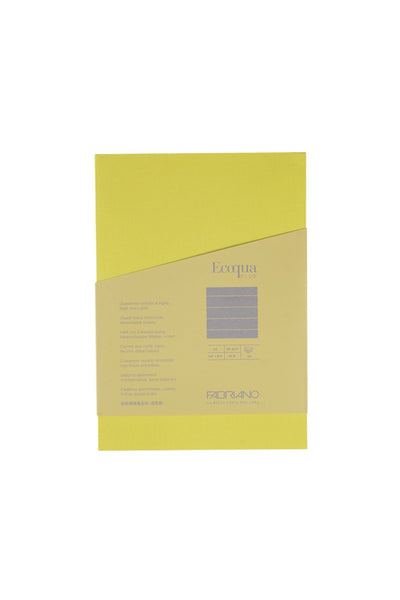 Fabriano Ecoqua Plus Perfect-Bound Notebook, 5.8 in x 8.3 in, A5
