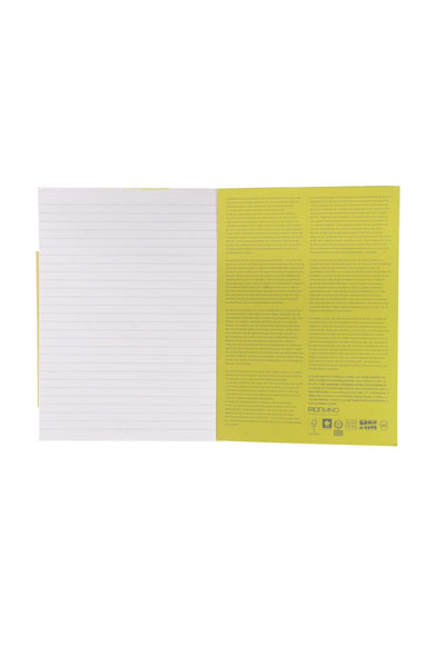 Fabriano Ecoqua Plus Perfect-Bound Notebook, 5.8 in x 8.3 in, A5