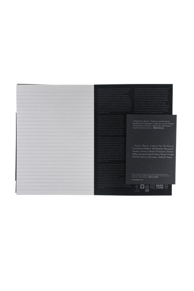 Fabriano Ecoqua Plus Perfect-Bound Notebook, 5.8 in x 8.3 in, A5