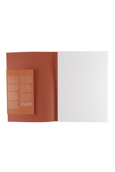 Fabriano Ecoqua Plus Perfect-Bound Notebook, 5.8 in x 8.3 in, A5 