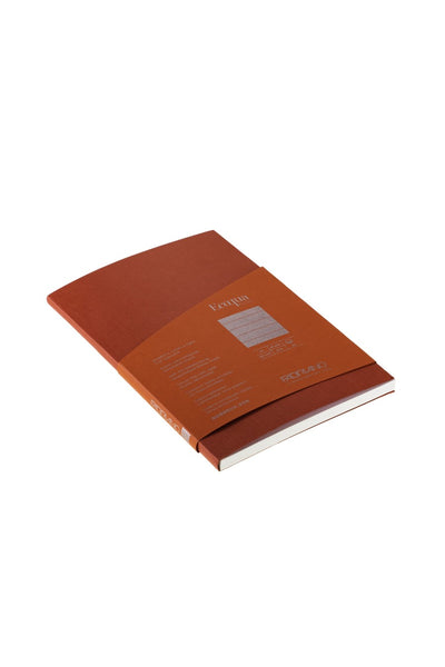 Fabriano Ecoqua Plus Perfect-Bound Notebook, 5.8 in x 8.3 in, A5 
