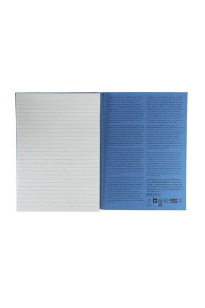 Fabriano Ecoqua Plus Perfect-Bound Notebook, 5.8 in x 8.3 in, A5