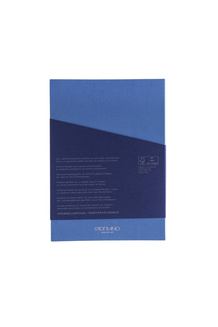 Fabriano Ecoqua Plus Perfect-Bound Notebook, 5.8 in x 8.3 in, A5