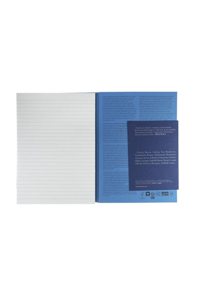 Fabriano Ecoqua Plus Perfect-Bound Notebook, 5.8 in x 8.3 in, A5