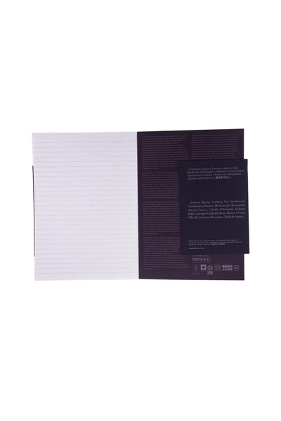 Fabriano Ecoqua Plus Perfect-Bound Notebook, 5.8 in x 8.3 in, A5