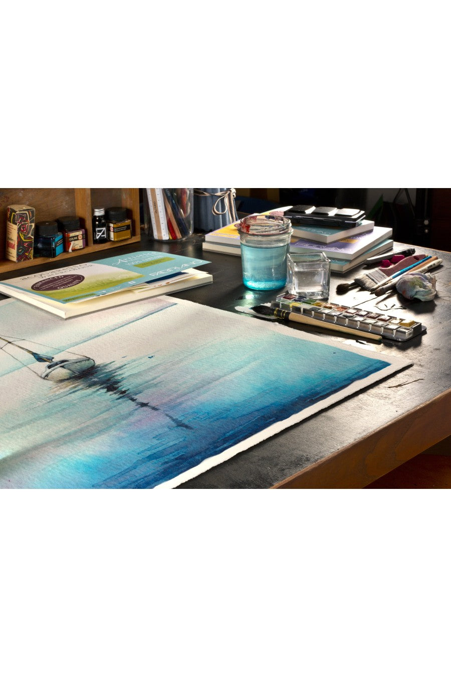 Fabriano Artistico Traditional White Watercolor Block, 140 lb./300 gsm 