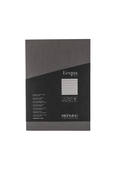 Fabriano Ecoqua Plus Glue-Bound Notebook, 8.3" x 11.7", A4 