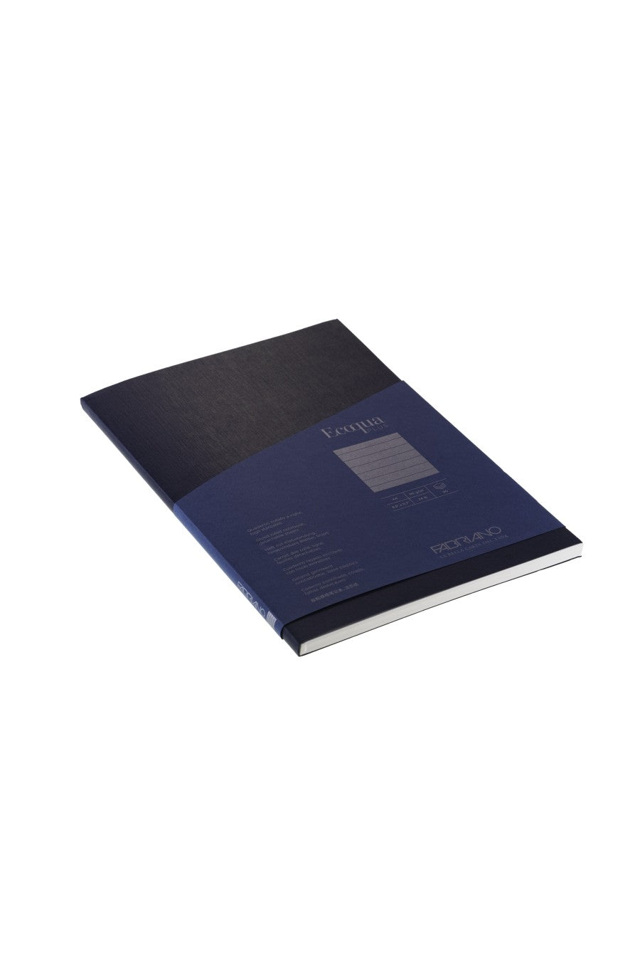 Fabriano Ecoqua Plus Glue-Bound Notebook, 8.3" x 11.7", A4 Dotted