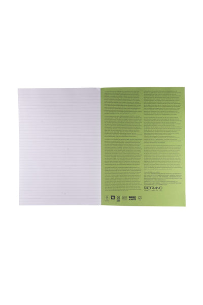 Fabriano Ecoqua Plus Glue-Bound Notebook, 8.3" x 11.7", A4 