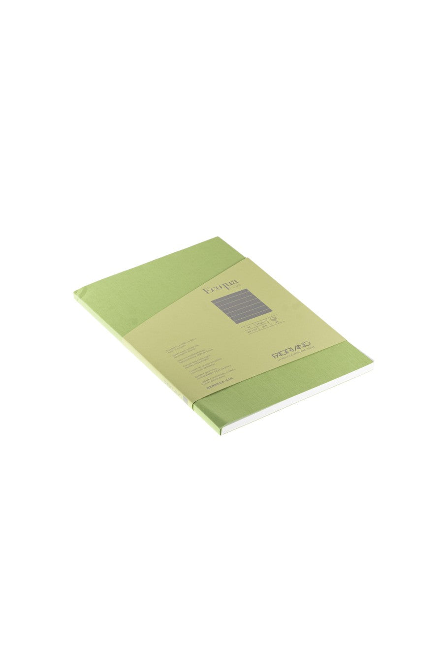 Fabriano Ecoqua Plus Glue-Bound Notebook, 8.3" x 11.7", A4 