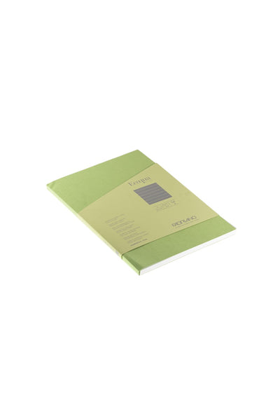 Fabriano Ecoqua Plus Glue-Bound Notebook, 8.3" x 11.7", A4 