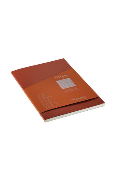 Fabriano Ecoqua Plus Glue-Bound Notebook, 8.3" x 11.7", A4 Dotted