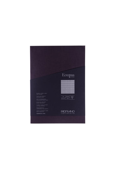 Fabriano Ecoqua Plus Glue-Bound Notebook, 8.3" x 11.7", A4 
