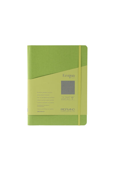 Fabriano Ecoqua Plus Hidden Spiral-Bound Notebook, 5.8" x 8.3", A5 