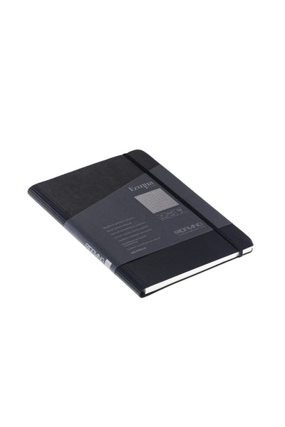 Fabriano Ecoqua Plus Hidden Spiral-Bound Notebook, 5.8" x 8.3", A5 Lined