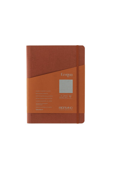 Fabriano Ecoqua Plus Hidden Spiral-Bound Notebook, 5.8" x 8.3", A5 