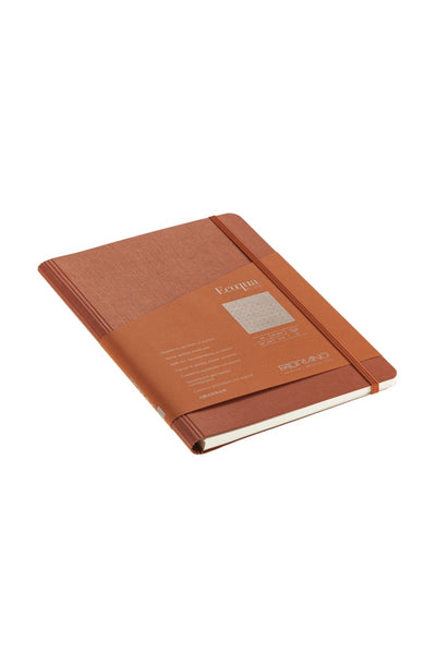Fabriano Ecoqua Plus Hidden Spiral-Bound Notebook, 5.8" x 8.3", A5 
