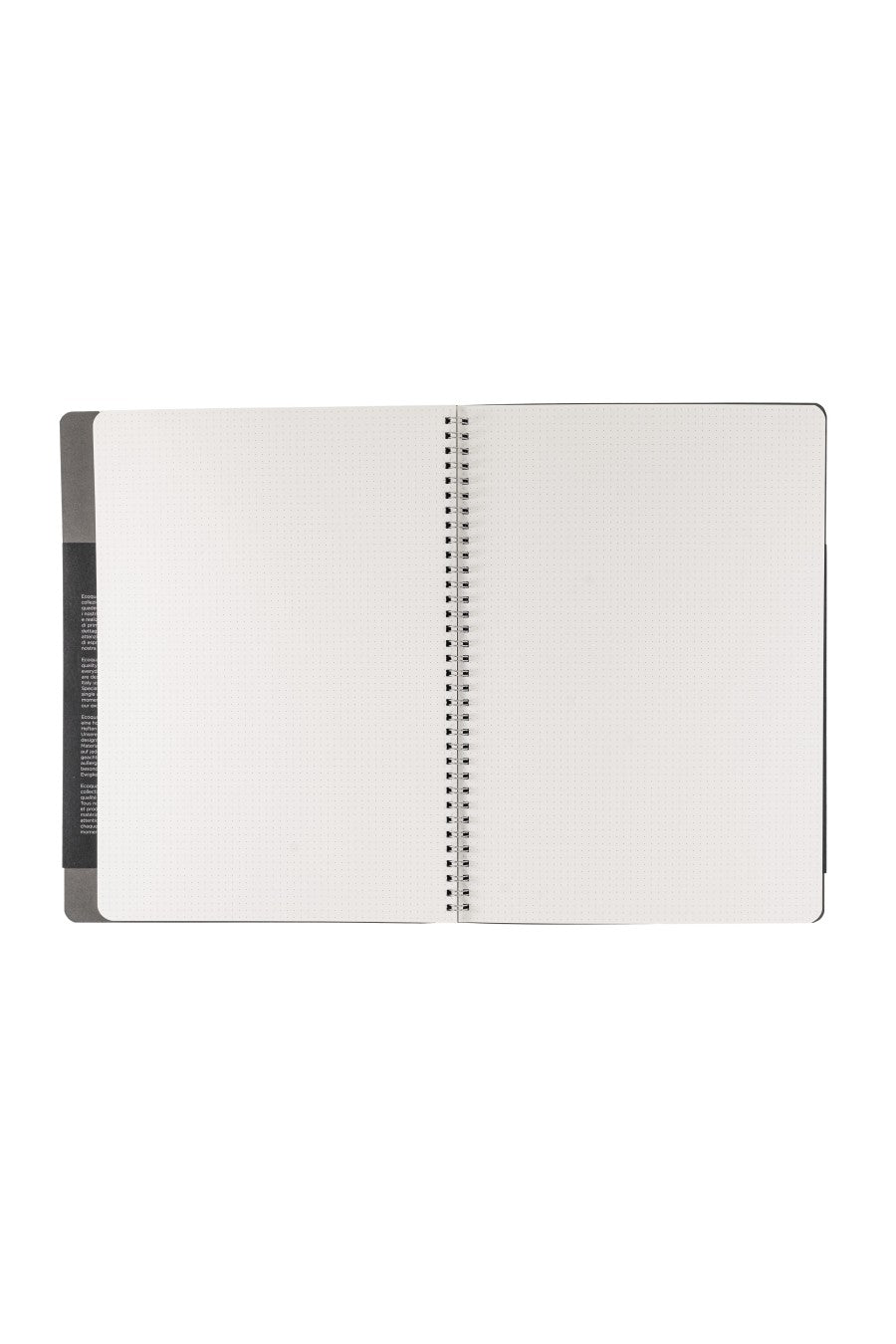 Fabriano Ecoqua Plus Hidden Spiral-Bound Notebook, 8.3" x 11.7", A4 