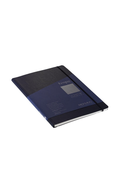 Fabriano Ecoqua Plus Hidden Spiral-Bound Notebook, 8.3" x 11.7", A4 Lined