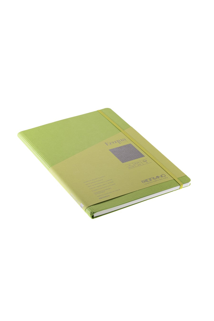 Fabriano Ecoqua Plus Hidden Spiral-Bound Notebook, 8.3" x 11.7", A4 
