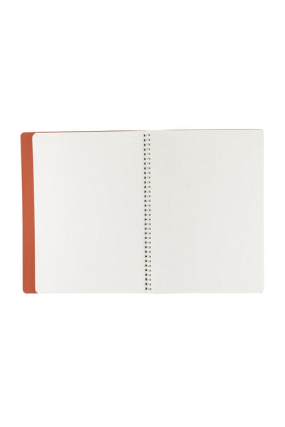 Fabriano Ecoqua Plus Hidden Spiral-Bound Notebook, 8.3" x 11.7", A4 