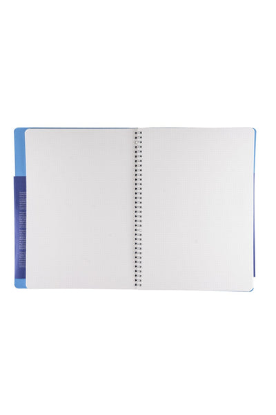 Fabriano Ecoqua Plus Hidden Spiral-Bound Notebook, 8.3" x 11.7", A4 