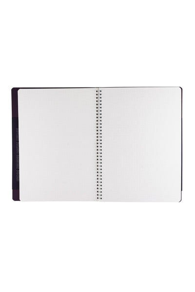 Fabriano Ecoqua Plus Hidden Spiral-Bound Notebook, 8.3" x 11.7", A4 