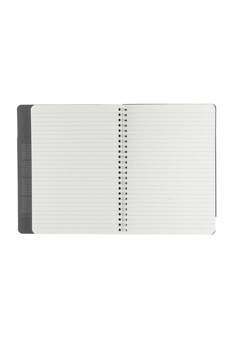 Fabriano Ecoqua Plus Hidden Spiral-Bound Notebook, 5.8" x 8.3", A5 