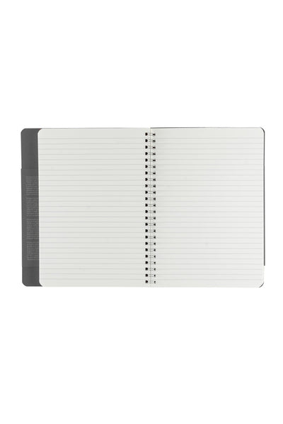 Fabriano Ecoqua Plus Hidden Spiral-Bound Notebook, 5.8" x 8.3", A5 