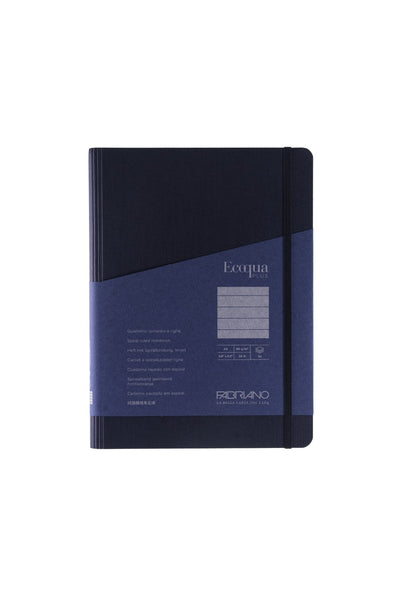 Fabriano Ecoqua Plus Hidden Spiral-Bound Notebook, 5.8" x 8.3", A5 