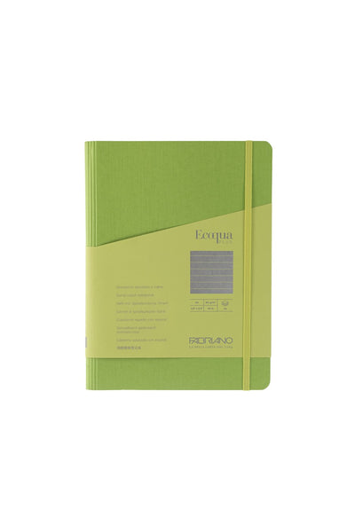 Fabriano Ecoqua Plus Hidden Spiral-Bound Notebook, 5.8" x 8.3", A5 