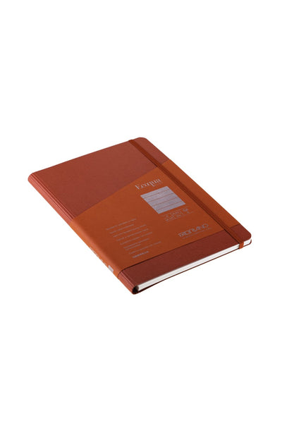 Fabriano Ecoqua Plus Hidden Spiral-Bound Notebook, 5.8" x 8.3", A5 
